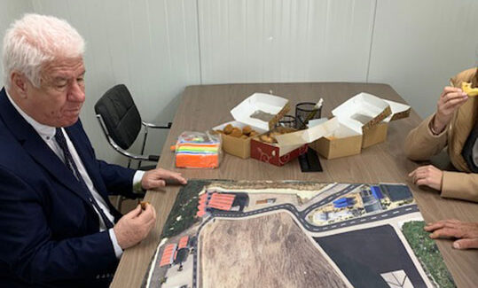 Επίσκεψη Περιφερειάρχη Ιονίων Νήσων κ. Γιάννη Τρεπεκλή στη  Γέφυρα Χειμωνικού……