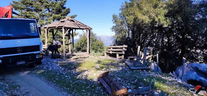 ΑΠΟΜΑΚΡΥΝΣΗ ΑΠΟΡΡΙΜΜΑΤΩΝ ΚΑΙ ΦΘΑΡΜΕΝΩΝ ΥΠΟΔΟΜΩΝ ΑΠΟ ΤΟΝ ΠΥΡΗΝΑ ΤΟΥ ΕΘΝΙΚΟΥ ΔΡΥΜΟΥ ΑΙΝΟΥ