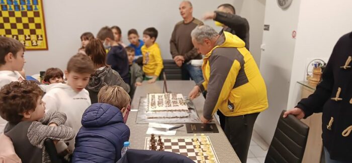 Η κοπή της Πίτας του Σκακιστικού Συλλόγου Κεφαλονιάς