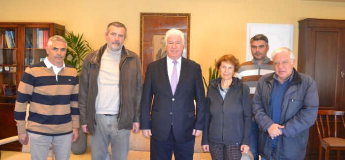 Συνάντηση του Περιφερειάρχη Ιονίων Νήσων κ. Γιάννη Τρεπεκλή με τη Διοικούσα Επιτροπή του περιφερειακού τμήματος Κέρκυρας του Τ.Ε.Ε.