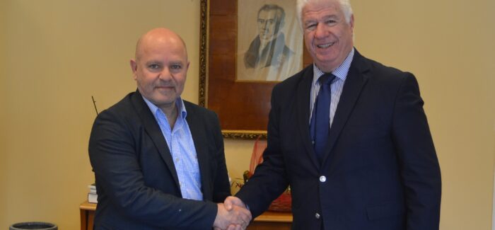 Συνάντηση Περιφερειάρχη Ιονίων Νήσων κ. Γιάννη Τρεπεκλή με το Δήμαρχο Μεγανησίου κ. Γεράσιμο Κατωπόδη