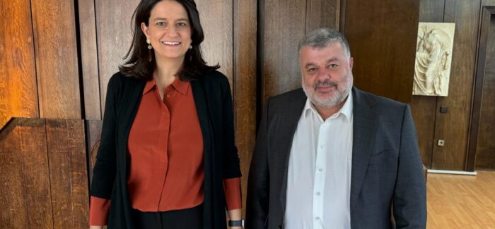 Ο Θεόφιλος Μιχαλάτος συναντήθηκε χθες με την Υπουργό Εσωτερικών, Νίκη Κεραμέως