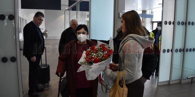 Η Αλέκα Παπαρήγα στην Κεφαλονιά…..