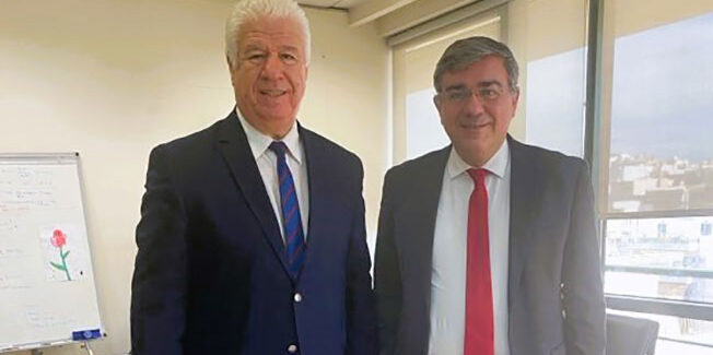 Ο Περιφερειάρχης Ιονίων Νήσων κ. Γιάννης Τρεπεκλής συναντήθηκε  με τον Γενικό Γραμματέα Συντονισμού Διαχείρισης Αποβλήτων κ. Μανώλη Γραφάκο