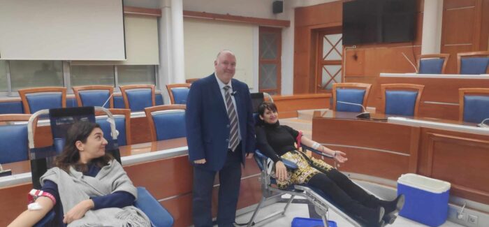 Αθρόα συμμετοχή εθελοντών στην αιμοδοσία της Περιφέρειας Ιονίων Νήσων