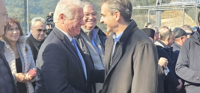 Ο Περιφερειάρχης Ιονίων Νήσων κ. Γιάννης Τρεπεκλής στα εγκαίνια της Αμβρακίας οδού