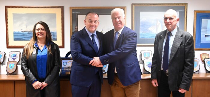 Συνάντηση Περιφερειάρχη κ. Γιάννη Τρεπεκλή με τον Υφυπουργό  Ναυτιλίας κ. Ιωάννη Παππά.