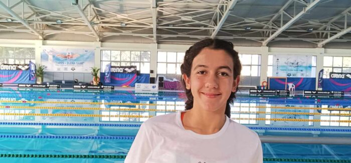 Κατάταξη  της κολυμβήτριας μας Καγκάδη Σοφία από την Κολυμβητική Ομοσπονδία