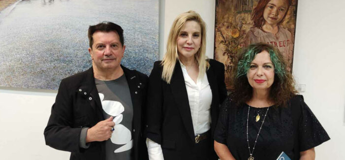 ΜΕΓΑΛΗ ΕΠΙΤΧΥΧΙΑ ΤΗΣ ΕΙΚΑΣΤΙΚΗΣ ΕΚΘΕΣΗΣ ART AND DESIGN ΤΗΣ CREAID.  ΣΥΜΜΕΤΟΧΗ ΚΩΣΤΑΣ ΕΥΑΓΓΕΛΑΤΟΣ