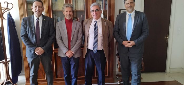 Επίσκεψη στο Ιόνιο Πανεπιστήμιο του Γάλλου Ακολούθου…….