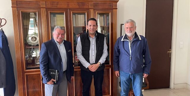 Συνάντηση της ΑΝΑΣΑ με τον πρύτανη του Ιονίου Πανεπιστημίου.