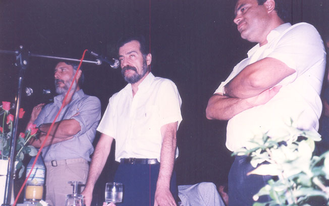 Ο Γιώργος Γεννηματάς στην Κεφαλονιά. 