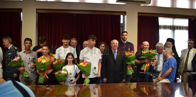 Βραβεύσεις Αθλητών από την Περιφερειακή Ενότητα