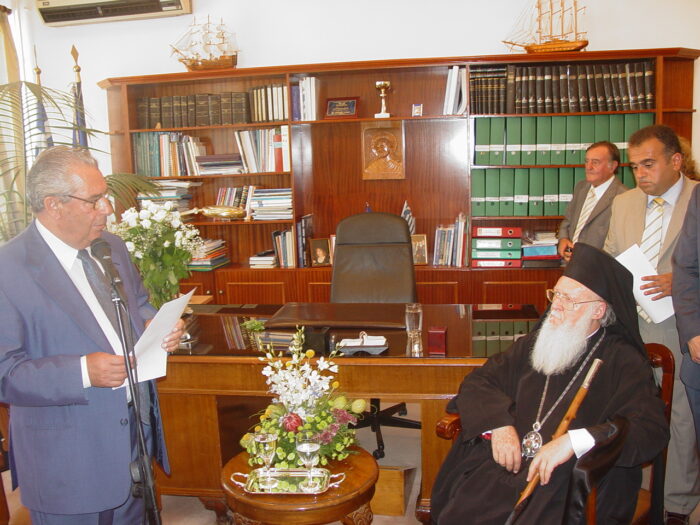 Ο Πατριάρχης Βαρθολομαίος στην Κεφαλονιά.