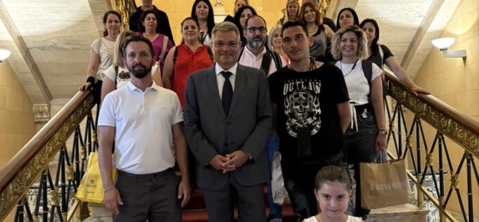 Υποδοχή στη Βουλή των Ελλήνων του 2ου Δημοτικού Σχολείου Ληξουρίου