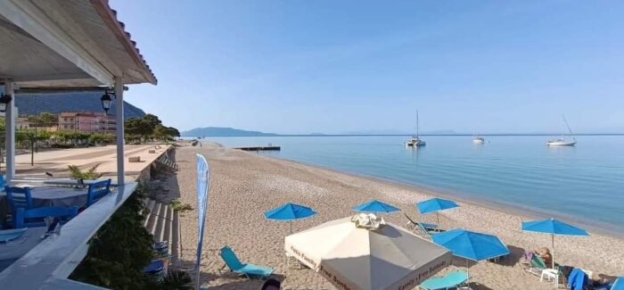 Η πανέμορφη Κεντρική Παραλία του Πόρου Κεφαλονιάς στον ΣΚΑΪ από την Χριστίνα Σούζη!