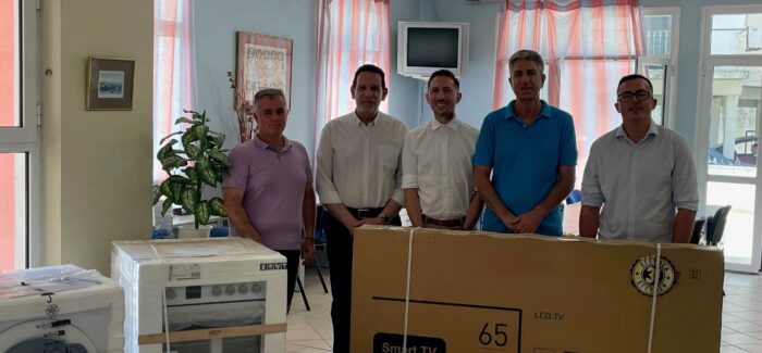 Χορηγία της PRAKTIKER HELLAS στην Φοιτητική Εστία του Ιονίου Πανεπιστημίου στην Κέρκυρα