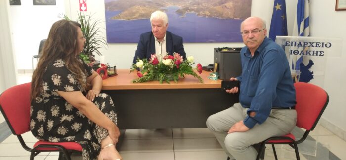 Πολύ σημαντική κι εποικοδομητική η παρουσία του Περιφερειάρχη μας Ιονίων Νήσων κου Γιάννη Τρεπεκλή στην Ιθάκη μας