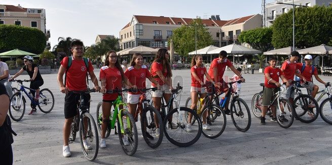 Παγκόσμια Μέρα Ποδηλάτου με μια όμορφη βόλτα στην πόλη μας.