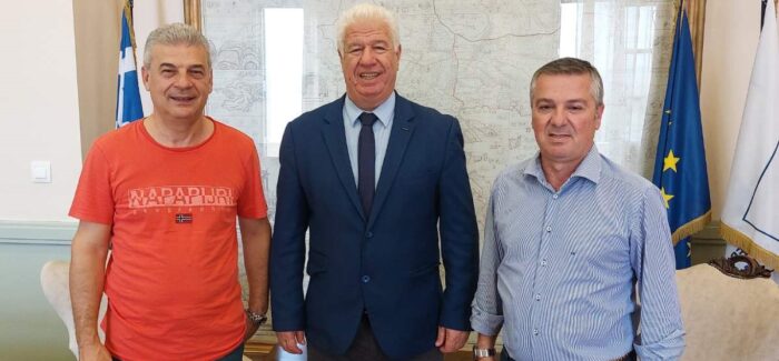 Συνάντηση με τον Προϊστάμενο του Υποκαταστήματος Ιωαννίνων του Οργανισμού Ελληνικών Γεωργικών Ασφαλίσεων…..