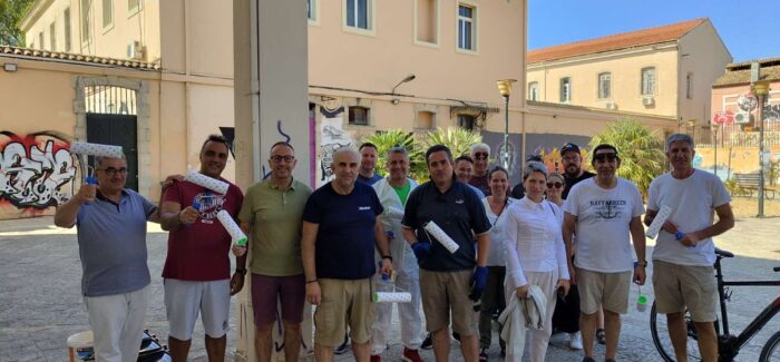 Ολοκληρώθηκε η εθελοντική δράση εξωραϊσμού των προαύλιων χώρων του πρώην Ψυχιατρικού Νοσοκομείου Κέρκυρας