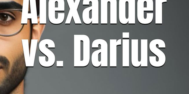 «Αλέξανδρος εναντίον Δαρείου» Το νέο βιβλίο του Ηλία Τουμασάτου