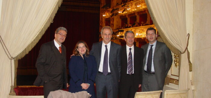 Παράσταση στο Θέατρο της Πάρμας