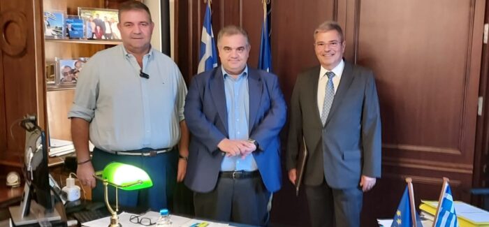 Συνάντηση εποικοδομητικής συνεργασίας με τον Δήμαρχο Ληξουρίου  και τον Υφυπουργό Εσωτερικών