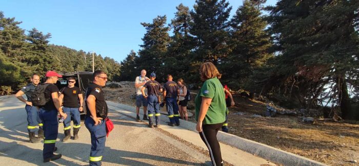 Επιτυχής επιχείρηση διάσωσης αγνοούμενων τουριστών στον Εθνικό Δρυμό Αίνου