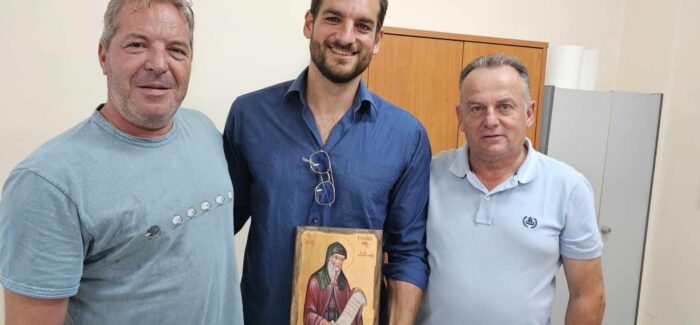 Ο Δήμος Σάμης τίμησε τον Ολυμπιονίκη Παναγιώτη Τζωρτζάτο