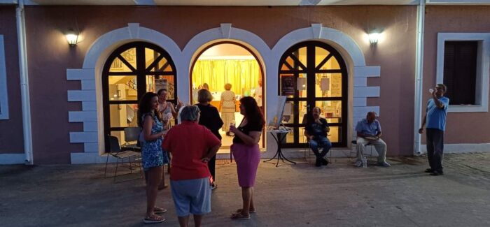 Θετικές εντυπώσεις απέσπασε η εκδήλωση των μαθητευόμενων  ζωγράφων στον Πόρο Κεφαλονιάς!