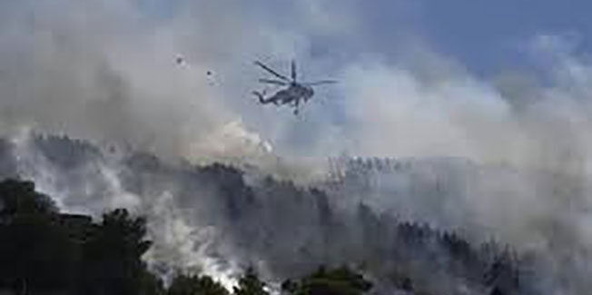Φωτιά στην Κεφαλονιά, στην περιοχή Πάστρα…