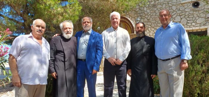 Ευχές για την πανηγυρίζουσα Ι.Μ. Παντοκράτορα, αλλά και έργα πνοής και ανάπτυξης για την τοπική κοινωνία της Β. Κέρκυρας