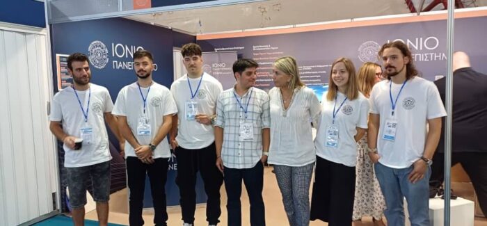 Μεγάλη προσέλευση και σημαντικές επισκέψεις στο περίπτερο του Ιονίου Πανεπιστημίου στην 88η ΔΕΘ