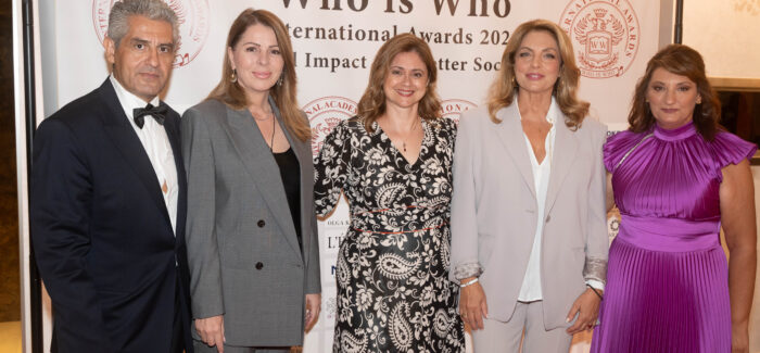Λαμπερή τελετή απονομής  στα Who is Who International Awards 2024