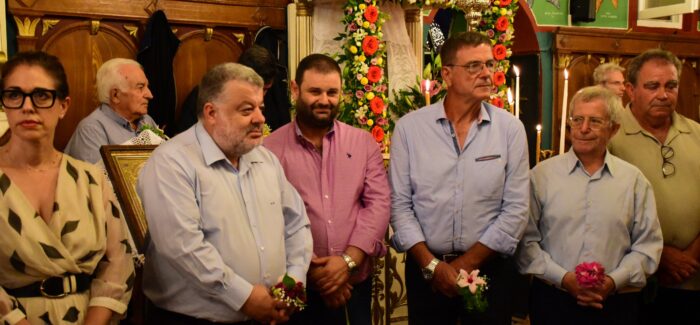 Ο Δήμαρχος Αργοστολίου στον εορτασμό της Παναγίας  Μυρτιδιώτισσας στο Μοναστηράκι