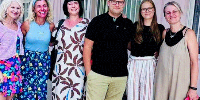 Επίσκεψη Εκπαιδευτικών από τη Σλοβενία στο Γυμνάσιο Μεσοβουνίων με Λ.Τ.