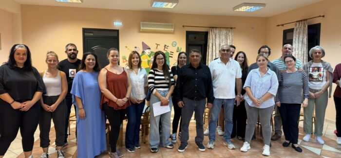 ΟΚΑΠ: Επίσκεψη στον παιδικό σταθμό της Αγίας Ειρήνης.