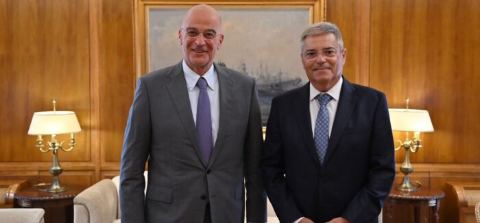 Συνάντηση του Βουλευτή Παναγή Καππάτου με τον Υπουργό Εθνικής  Άμυνας κ. Νικόλαο Δένδια