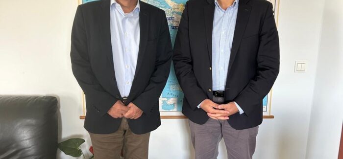 Συνάντηση με τον νέο Διοικητή της 6ης Υ.ΠΕ κ. Ηλία Θεοδωρόπουλο στην Πάτρα