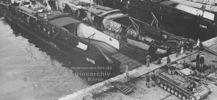 Το ναυάγιο του γερμανικού οχηματαγωγού/αποβατικού σκάφους……