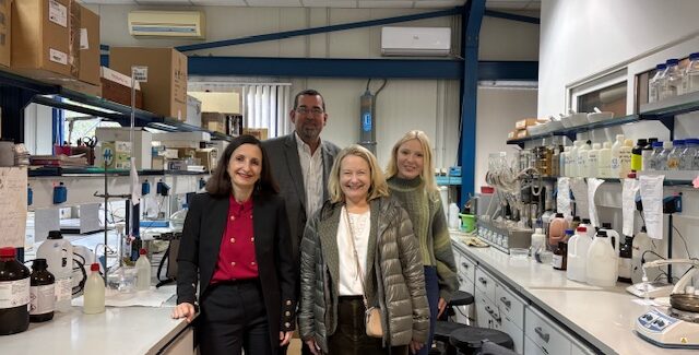 Αντιπροσωπεία του Πανεπιστημίου της Αλαμπάμα στις εγκαταστάσεις του Ιονίου Πανεπιστημίου στην Κεφαλονιά