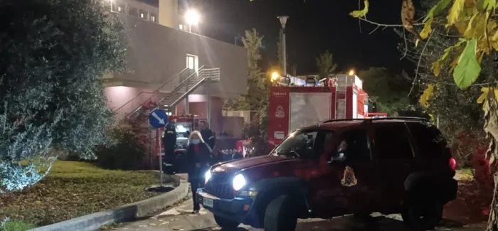 Πάτρα: Υπό έλεγχο η πυρκαγιά στο Νοσοκομείο «Αγ. Ανδρέας»