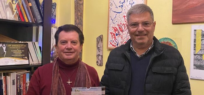Ο ΒΟΥΛΕΥΤΗΣ ΠΑΝΑΓΗΣ ΚΑΠΠΑΤΟΣ ΣΤΑ ART WEEKEND TOY ΚΩΣΤΑ ΕΥΑΓΓΕΛΑΤΟΥ ΣΤΗΝ ΑΘΗΝΑ