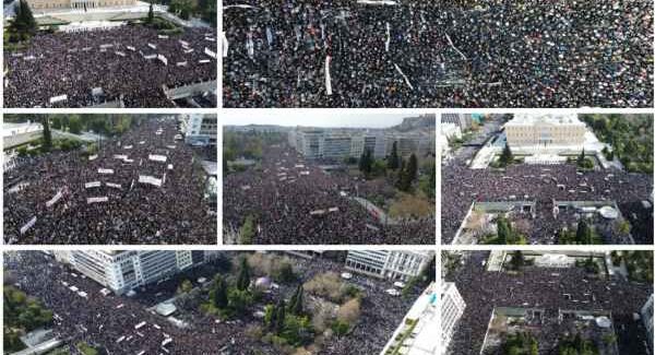 Βούλιαξε το Σύνταγμα: Ο λαός γίνεται η φωνή των νεκρών!