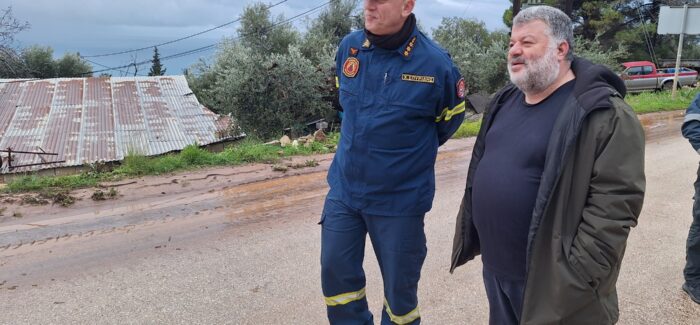 Εργαζόμαστε για την ανάσχεση των δυσμενών συνεπειών από τις  βροχοπτώσεις – Σε ενέργεια όλα τα  διαθέσιμα εργαλεία