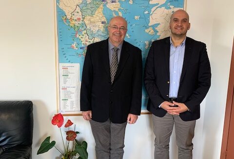 Επίσκεψη του Αντιπεριφερειάρχη Κεφαλληνίας & Ιθάκης στο Διοικητή της 6ης ΥΠΕ κ. Ηλία Θεοδωρόπουλο