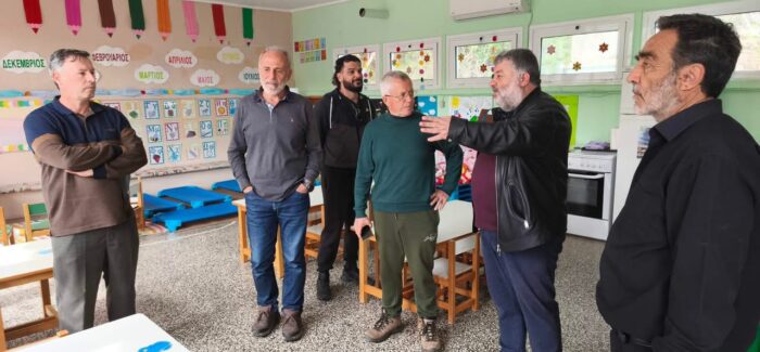 Επί τόπου έλεγχος από τον Δήμαρχο Αργοστολίου στις σχολικές  μονάδες του Πόρου!