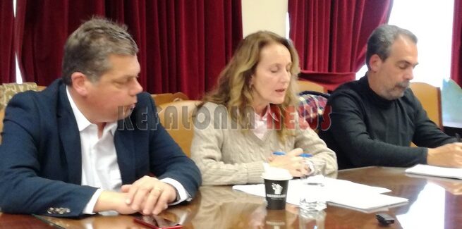 Συνέντευξη τύπου της Αλεξάνδρας Μπαλού επικεφαλής της ΛΑΣΥ ΙΟΝΙΩΝ