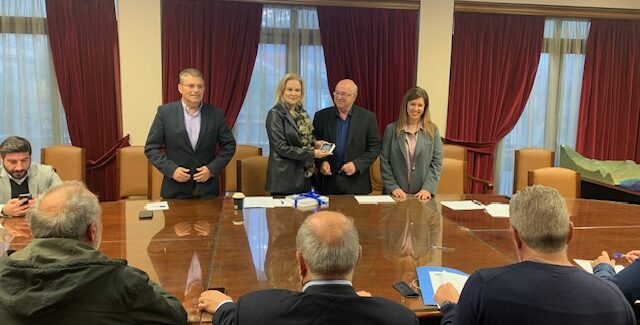 Συνάντηση με τους Τουριστικούς φορείς, με την  Γ.Γ. κ. Βασιλική Κουτσούκου